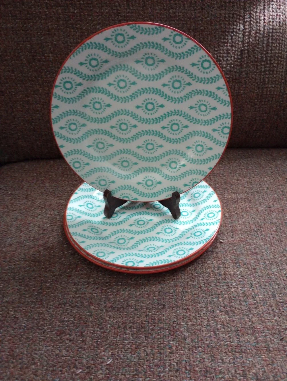 Baum Tangiers Orange/Turquoise 8.5